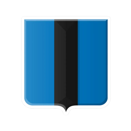 Weesperkarspel wapen 1817 (Netherlands) (Coat of Arms) STICKER Vinyl Kiss-Cut Decal 2 Inch White - The Sticker Space