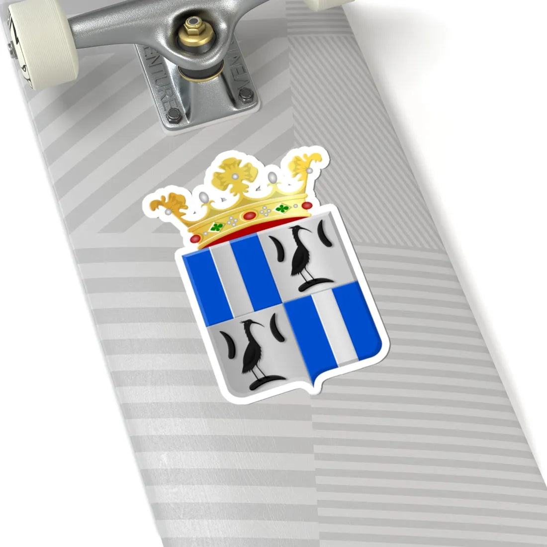 Weesperkarspel wapen 1949 (Netherlands) (Coat of Arms) STICKER Vinyl Kiss-Cut Decal - The Sticker Space