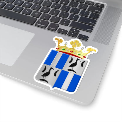 Weesperkarspel wapen 1949 (Netherlands) (Coat of Arms) STICKER Vinyl Kiss-Cut Decal - The Sticker Space