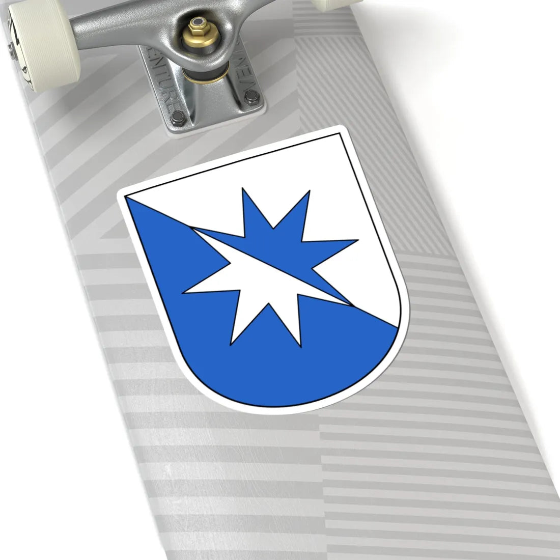 Weiach (Switzerland) (Coat of Arms) STICKER Vinyl Kiss-Cut Decal - The Sticker Space