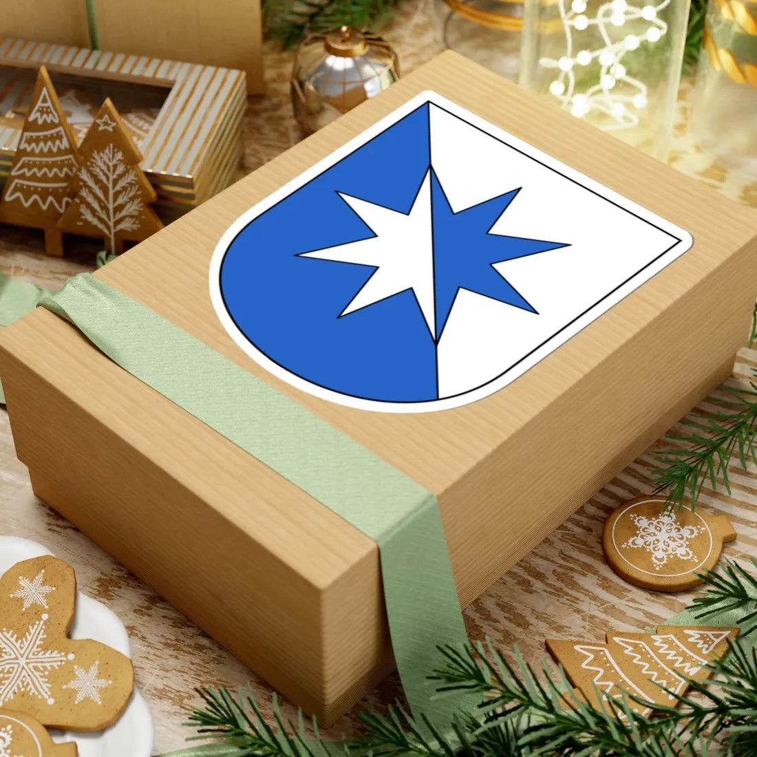 Weiach (Switzerland) (Coat of Arms) STICKER Vinyl Kiss-Cut Decal - The Sticker Space