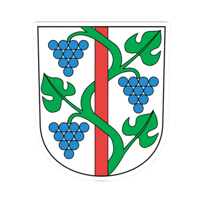 Weinfelden-blazon (Switzerland) (Coat of Arms) STICKER Vinyl Kiss-Cut Decal 2 Inch White - The Sticker Space
