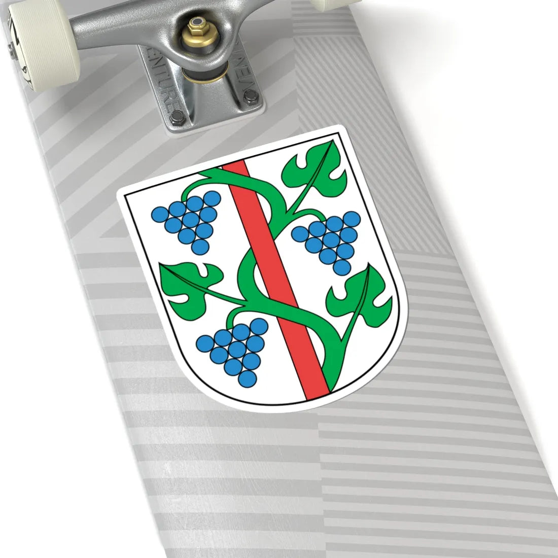 Weinfelden-blazon (Switzerland) (Coat of Arms) STICKER Vinyl Kiss-Cut Decal - The Sticker Space