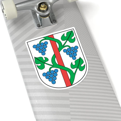Weinfelden-blazon (Switzerland) (Coat of Arms) STICKER Vinyl Kiss-Cut Decal - The Sticker Space
