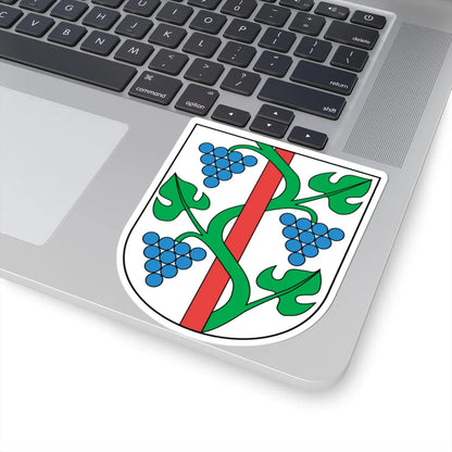 Weinfelden-blazon (Switzerland) (Coat of Arms) STICKER Vinyl Kiss-Cut Decal - The Sticker Space