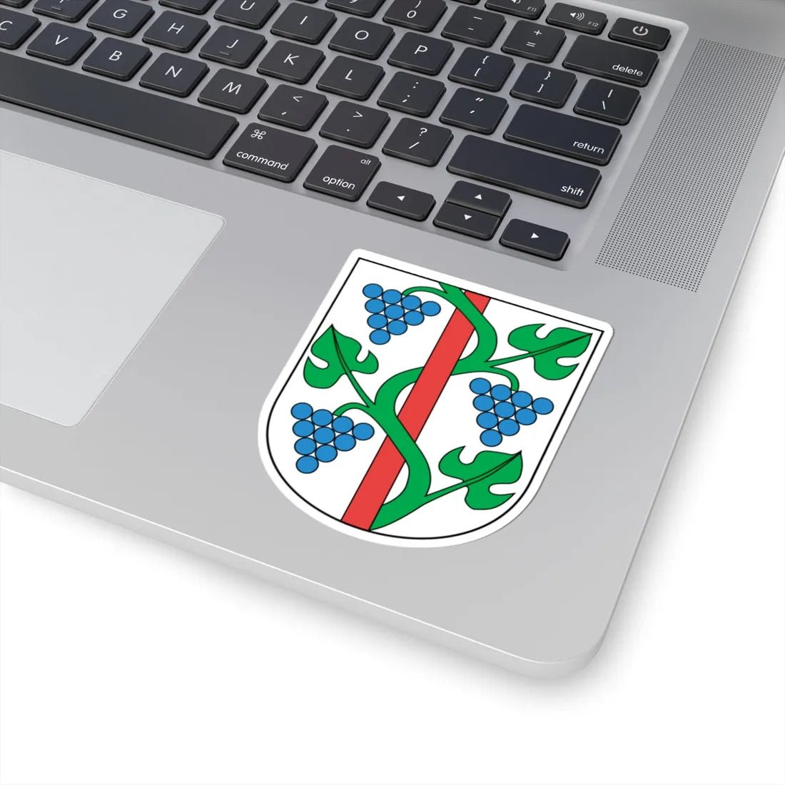 Weinfelden-blazon (Switzerland) (Coat of Arms) STICKER Vinyl Kiss-Cut Decal - The Sticker Space