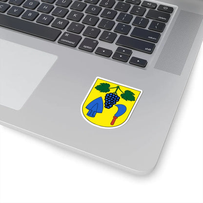 Weiningen-blazon (Switzerland) (Coat of Arms) STICKER Vinyl Kiss-Cut Decal - The Sticker Space