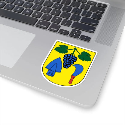 Weiningen-blazon (Switzerland) (Coat of Arms) STICKER Vinyl Kiss-Cut Decal - The Sticker Space