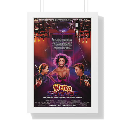 WEIRD SCIENCE 1985 - Framed Movie Poster-16″ x 24″-The Sticker Space