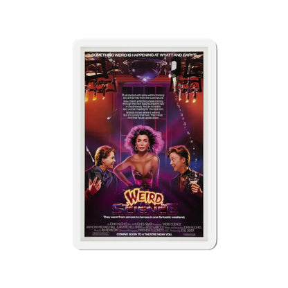 WEIRD SCIENCE 1985 Movie Poster - Refrigerator Magnet 3 Inch - The Sticker Space