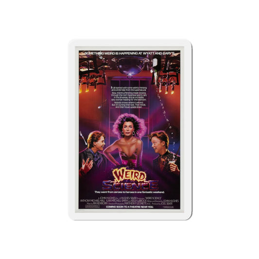 WEIRD SCIENCE 1985 Movie Poster - Refrigerator Magnet-6 × 6"-The Sticker Space