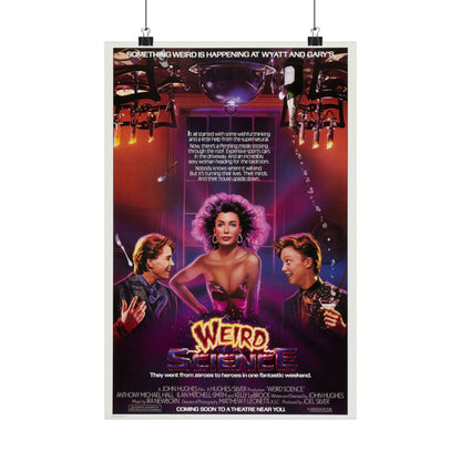 WEIRD SCIENCE 1985 - Paper Movie Poster-12″ x 18″-The Sticker Space