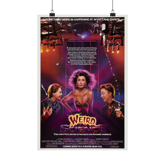 WEIRD SCIENCE 1985 - Paper Movie Poster-12″ x 18″-The Sticker Space