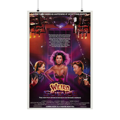 WEIRD SCIENCE 1985 - Paper Movie Poster-20″ x 30″-The Sticker Space