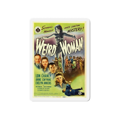 WEIRD WOMAN 1944 Movie Poster - Refrigerator Magnet 6 Inch - The Sticker Space