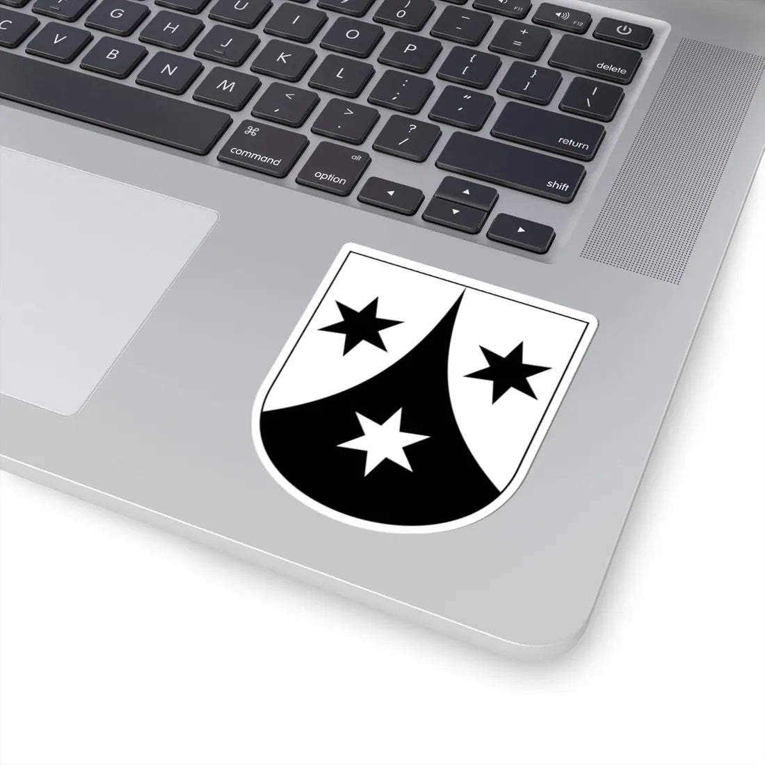 Weisslingen-blazon (Switzerland) (Coat of Arms) STICKER Vinyl Kiss-Cut Decal - The Sticker Space