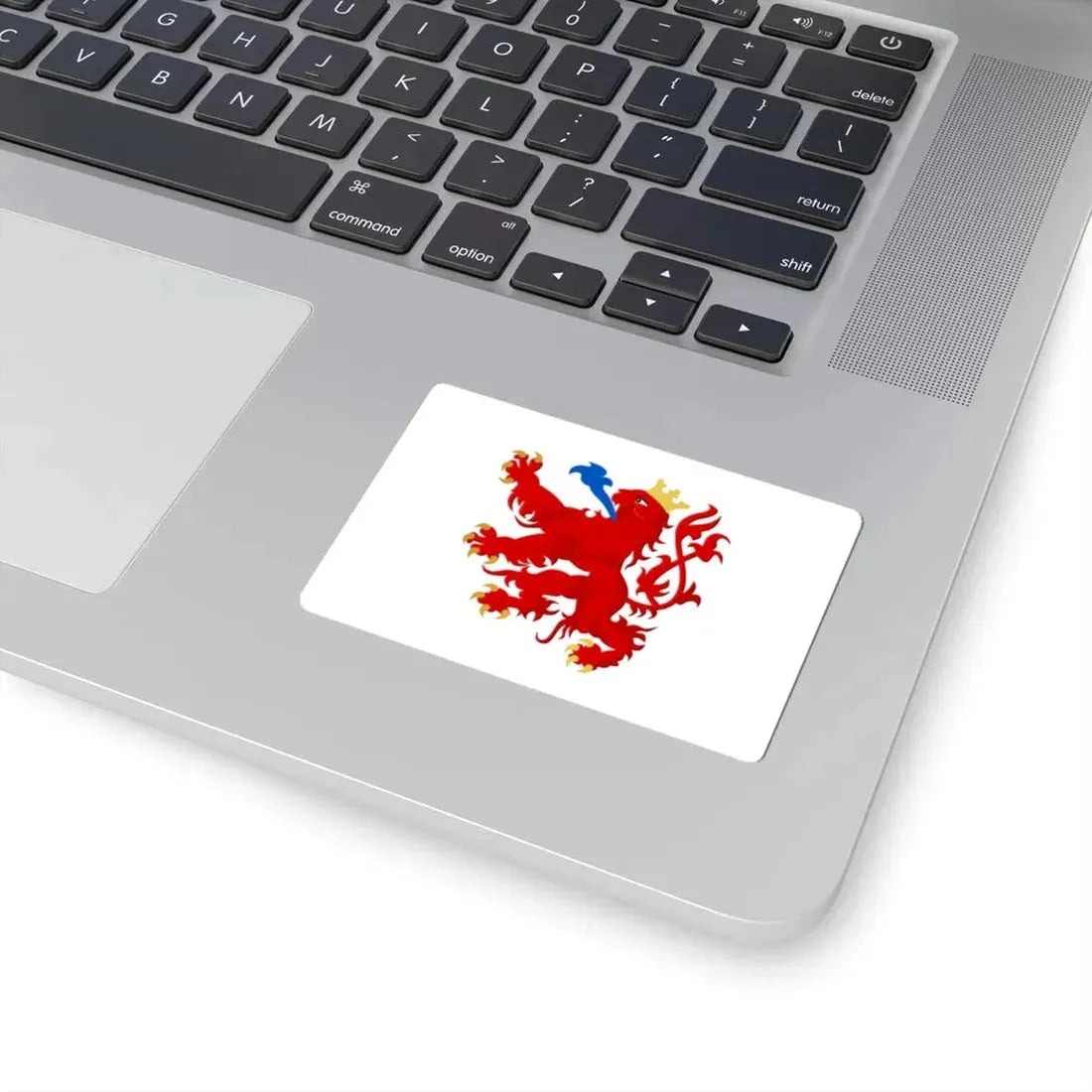 Welkenraedt vlag (Belgium) STICKER Vinyl Kiss-Cut Decal - The Sticker Space