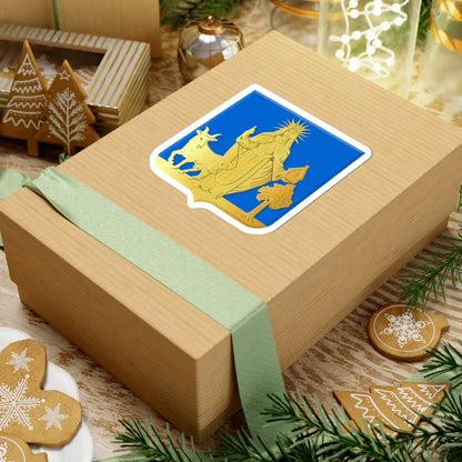 Wellen wapen (Belgium) (Coat of Arms) STICKER Vinyl Kiss-Cut Decal - The Sticker Space