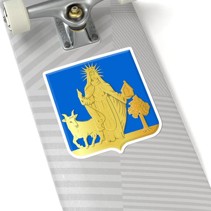 Wellen wapen (Belgium) (Coat of Arms) STICKER Vinyl Kiss-Cut Decal - The Sticker Space