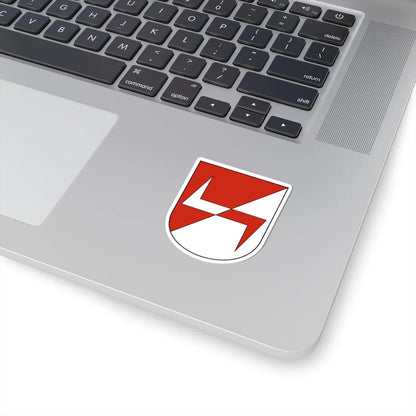 Welschenrohr-blazon (Switzerland) (Coat of Arms) STICKER Vinyl Kiss-Cut Decal - The Sticker Space