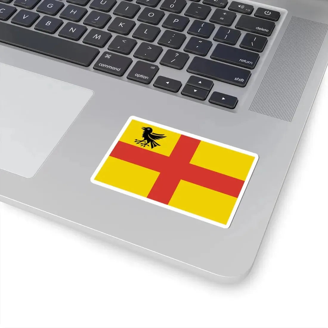 Wemmel vlag (Belgium) STICKER Vinyl Kiss-Cut Decal - The Sticker Space