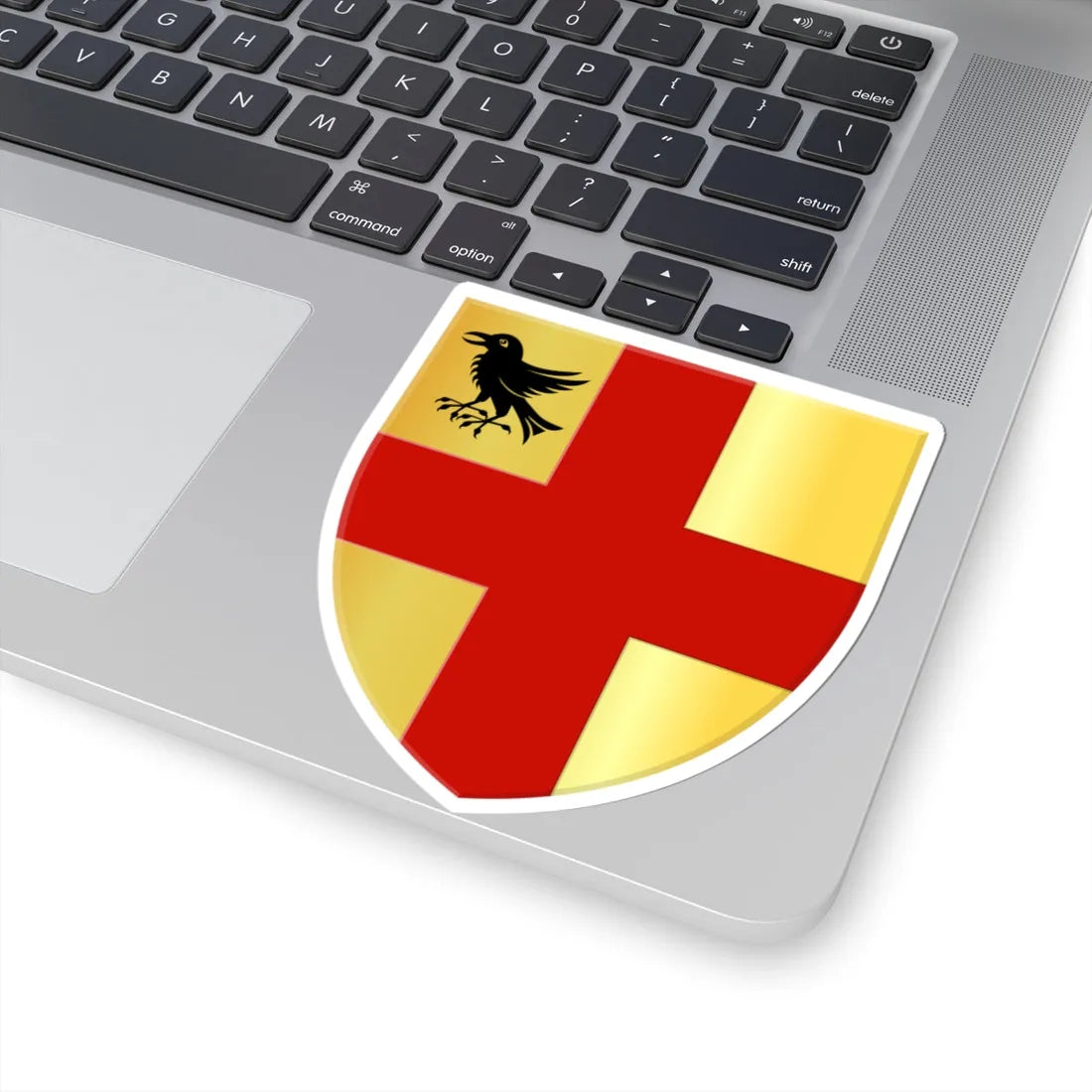 Wemmel wapen (Belgium) (Coat of Arms) STICKER Vinyl Kiss-Cut Decal - The Sticker Space