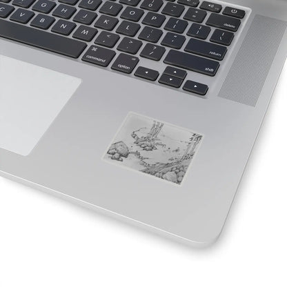 Wen Jia - Landscape dedicated to Xiang Yuanbian - 1578 v6 - STICKER Vinyl Kiss-Cut Decal