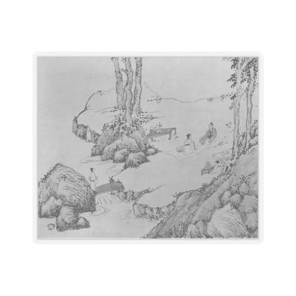 Wen Jia - Landscape dedicated to Xiang Yuanbian - 1578 v6 - STICKER Vinyl Kiss-Cut Decal
