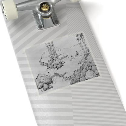 Wen Jia - Landscape dedicated to Xiang Yuanbian - 1578 v6 - STICKER Vinyl Kiss-Cut Decal