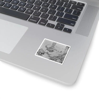 Wen Jia - Landscape dedicated to Xiang Yuanbian - 1578 v6 - STICKER Vinyl Kiss-Cut Decal