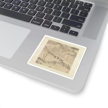 Wen Zhengming - Garden of the Inept Administrator - 1551 v4 - STICKER Vinyl Kiss-Cut Decal