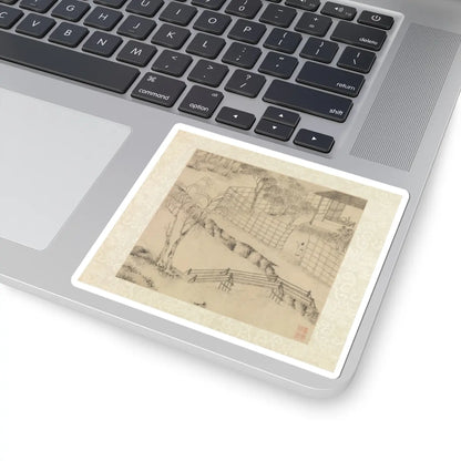 Wen Zhengming - Garden of the Inept Administrator - 1551 v4 - STICKER Vinyl Kiss-Cut Decal