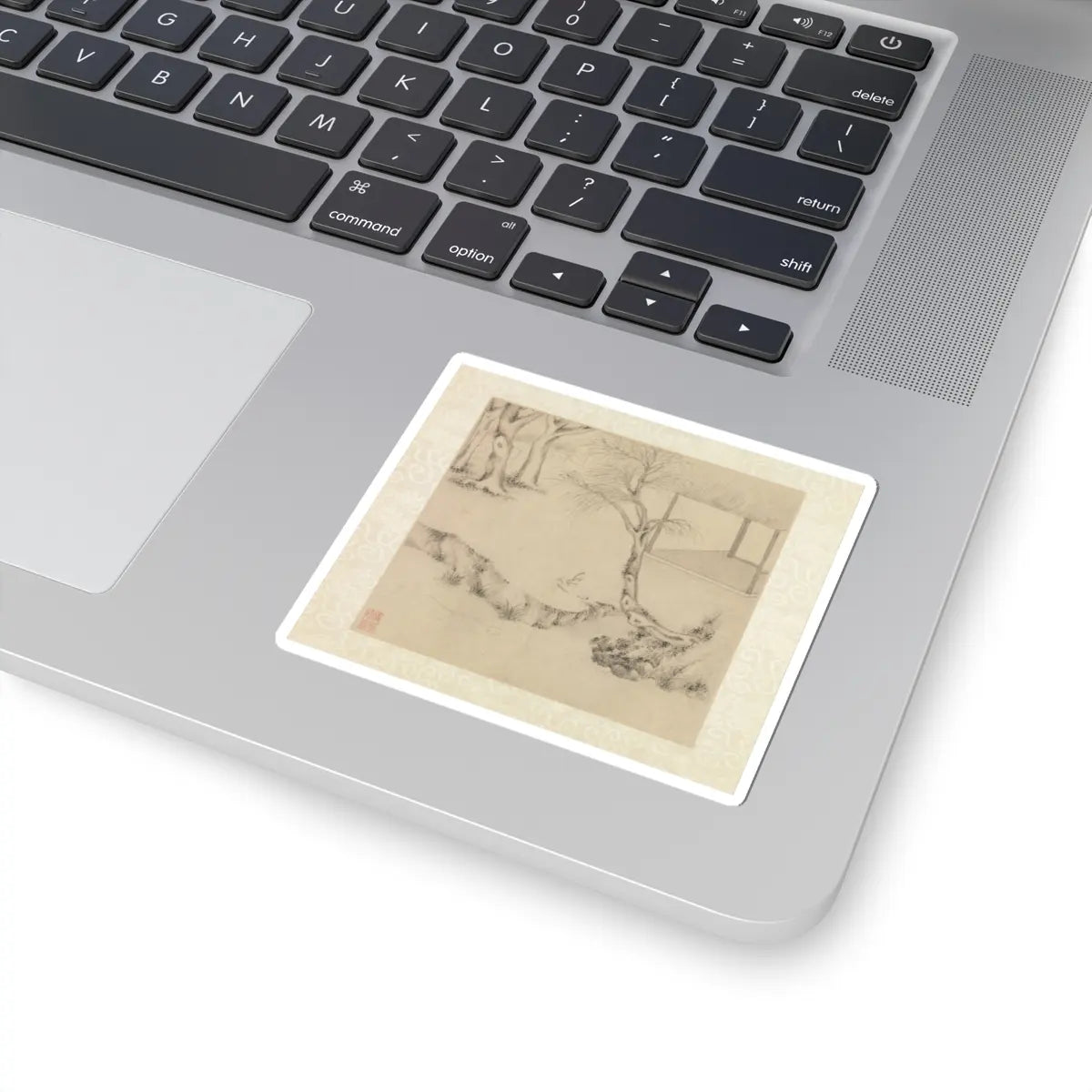 Wen Zhengming - Garden of the Inept Administrator - 1551 v6 - STICKER Vinyl Kiss-Cut Decal