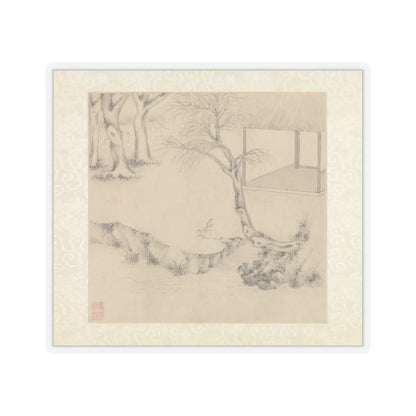 Wen Zhengming - Garden of the Inept Administrator - 1551 v6 - STICKER Vinyl Kiss-Cut Decal