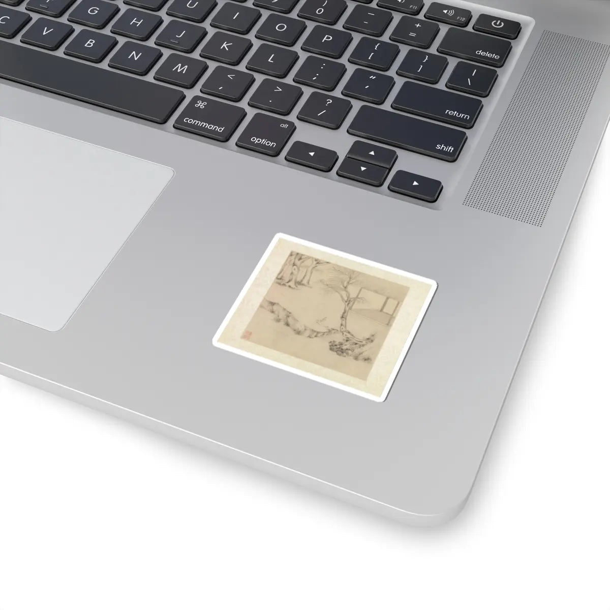 Wen Zhengming - Garden of the Inept Administrator - 1551 v6 - STICKER Vinyl Kiss-Cut Decal