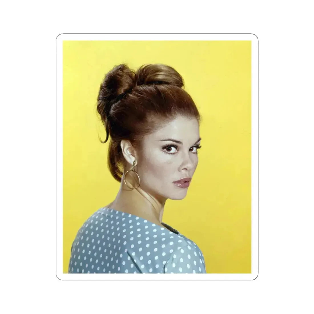 Wende Wagner #23 (Vintage Female Icon) STICKER Vinyl Kiss-Cut Decal 4 Inch White - The Sticker Space