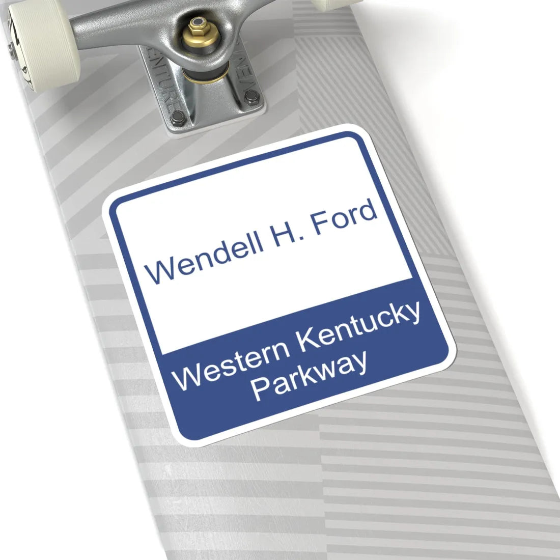 Wendell H Ford Western KY Parkway Shield (Kentucky) (Road Sign) STICKER Vinyl Kiss-Cut Decal - The Sticker Space