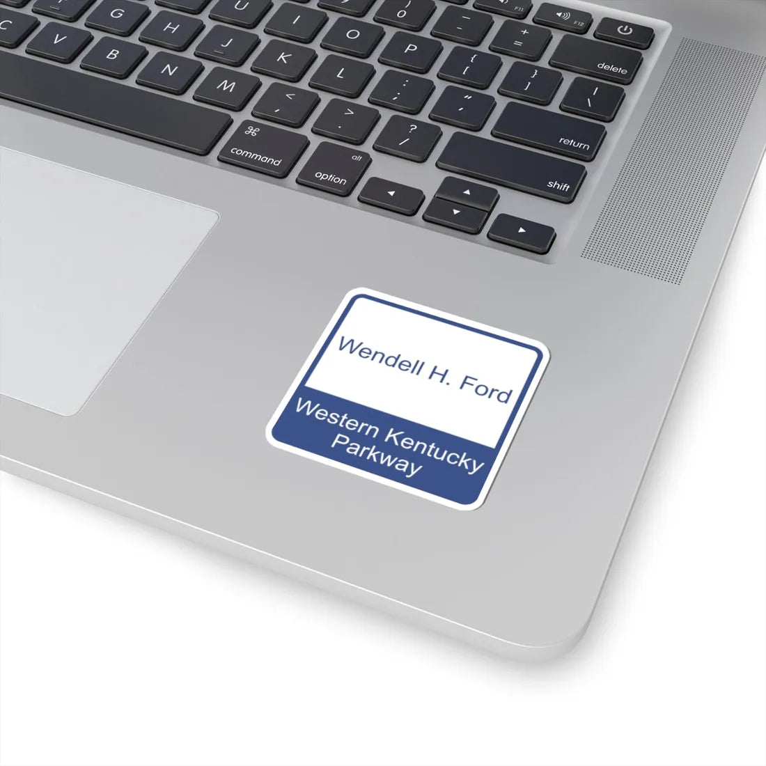 Wendell H Ford Western KY Parkway Shield (Kentucky) (Road Sign) STICKER Vinyl Kiss-Cut Decal - The Sticker Space