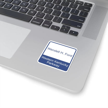 Wendell H Ford Western KY Parkway Shield (Kentucky) (Road Sign) STICKER Vinyl Kiss-Cut Decal - The Sticker Space