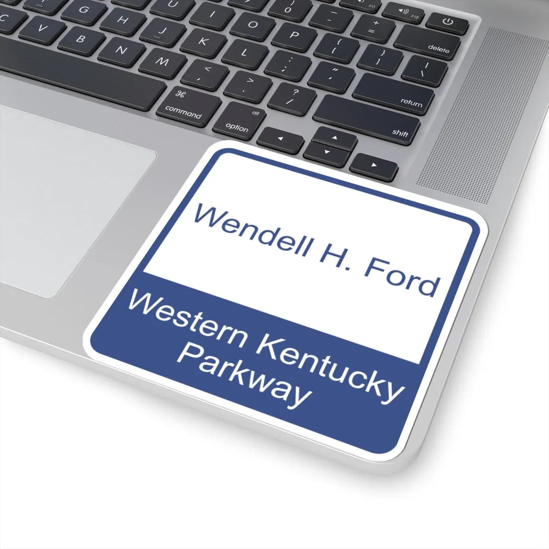 Wendell H Ford Western KY Parkway Shield (Kentucky) (Road Sign) STICKER Vinyl Kiss-Cut Decal - The Sticker Space