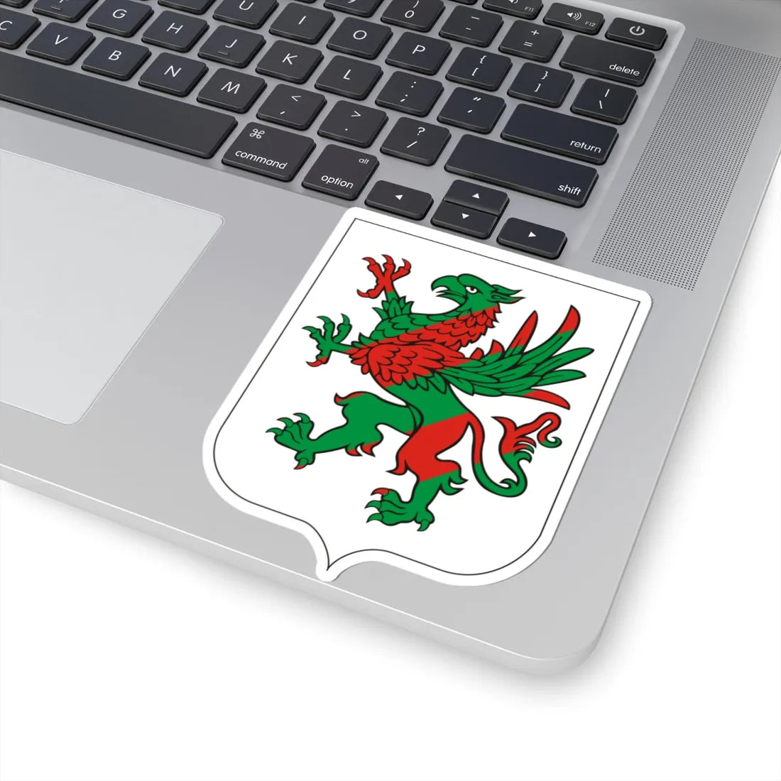 Wenden armor (Denmark) (Coat of Arms) STICKER Vinyl Kiss-Cut Decal - The Sticker Space