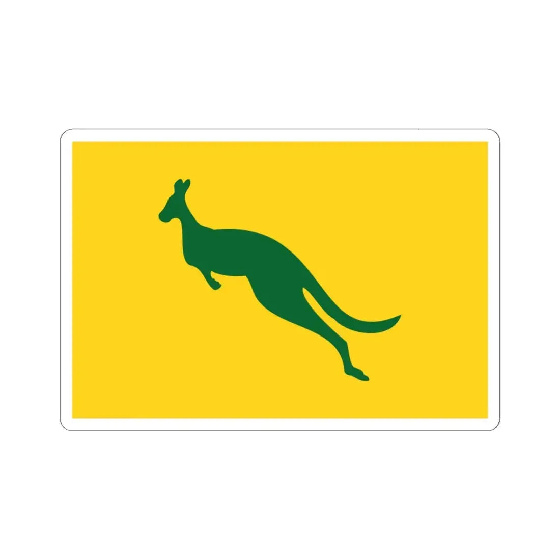 Wendy Davies Proposal 2009 Australian Flag Proposal (Australia) STICKER Vinyl Kiss-Cut Decal 6 Inch White - The Sticker Space