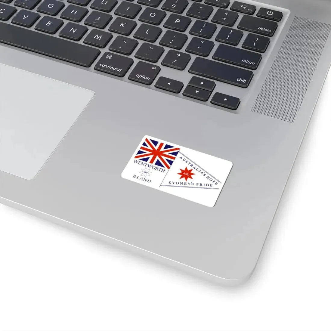 Wentworth and Bland political flag (Australia) STICKER Vinyl Kiss-Cut Decal - The Sticker Space