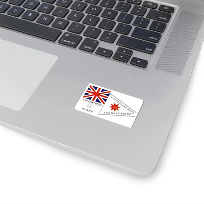 Wentworth and Bland political flag (Australia) STICKER Vinyl Kiss-Cut Decal - The Sticker Space