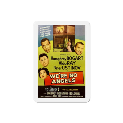 Were No Angels 1955 v2 Movie Poster Refrigerator Magnet 2 Inch - The Sticker Space