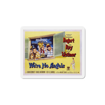 Were No Angels 1955 v3 Movie Poster Die-Cut Magnet-3 Inch-The Sticker Space