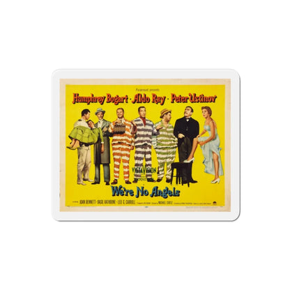 Were No Angels 1955 v4 Movie Poster Refrigerator Magnet 2 Inch - The Sticker Space