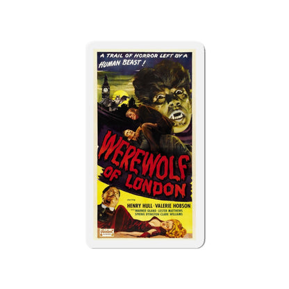 WEREWOLF OF LONDON 1935 Movie Poster - Refrigerator Magnet-4" x 4"-The Sticker Space