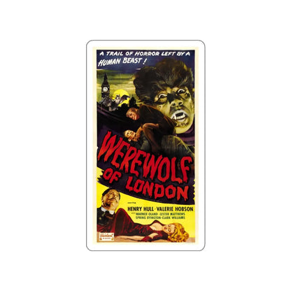 WEREWOLF OF LONDON 1935 Movie Poster STICKER Vinyl Die-Cut Decal 3 Inch - The Sticker Space