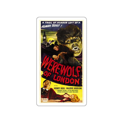 WEREWOLF OF LONDON 1935 Movie Poster STICKER Vinyl Die-Cut Decal 6 Inch - The Sticker Space